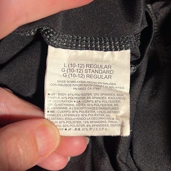 Old Navy boys size 10/12 black base layer shirt. - Picture 4 of 4